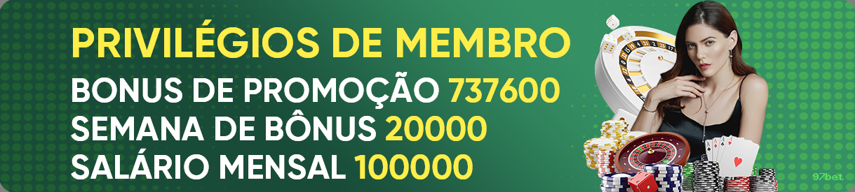 Bônus e prêmios 97bet